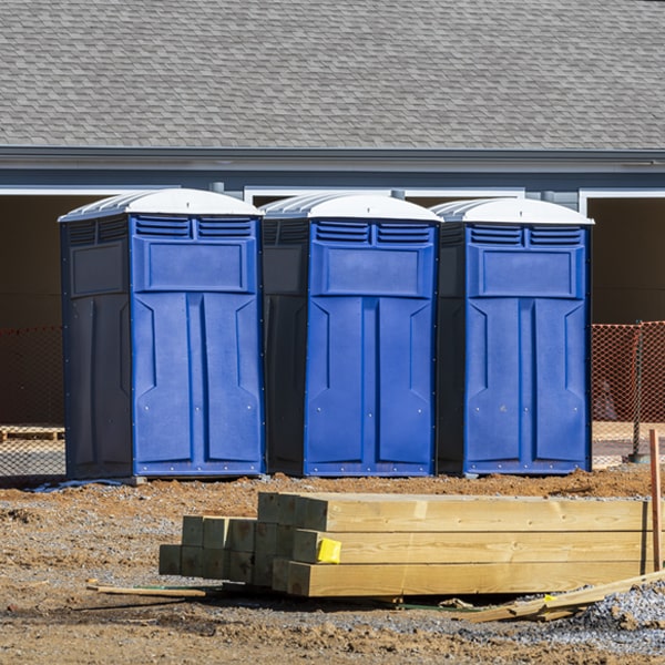 can i customize the exterior of the portable restrooms with my event logo or branding in West Seneca NY